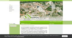 Desktop Screenshot of kewog-staedtebau.de